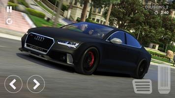 Driving Simulator : Audi RS7 poster