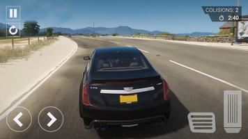 Car Cadillac CTS-V City Drive screenshot 1