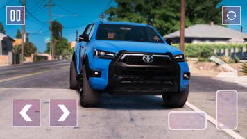 Hilux Jeep: Pickup Driving poster