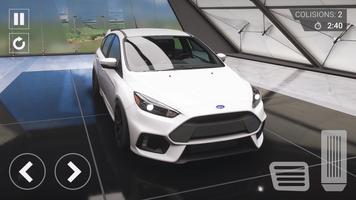 Racing: car simulator Focus RS poster