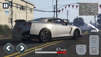 Drift GTR Simulator Skyline 스크린샷 3