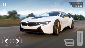 BMW i8 Real Parking Simulator Affiche