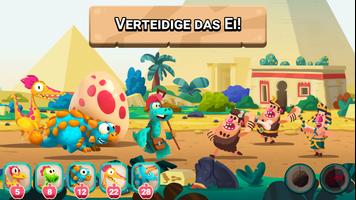 DINO BASH: Zeitreise Plakat