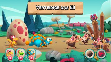 Dinos vs Warriors Plakat