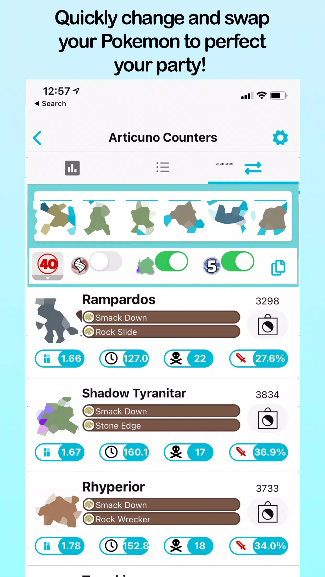 8 Pokebattler Infographics for Raid Counters for Pokemon Go ideas