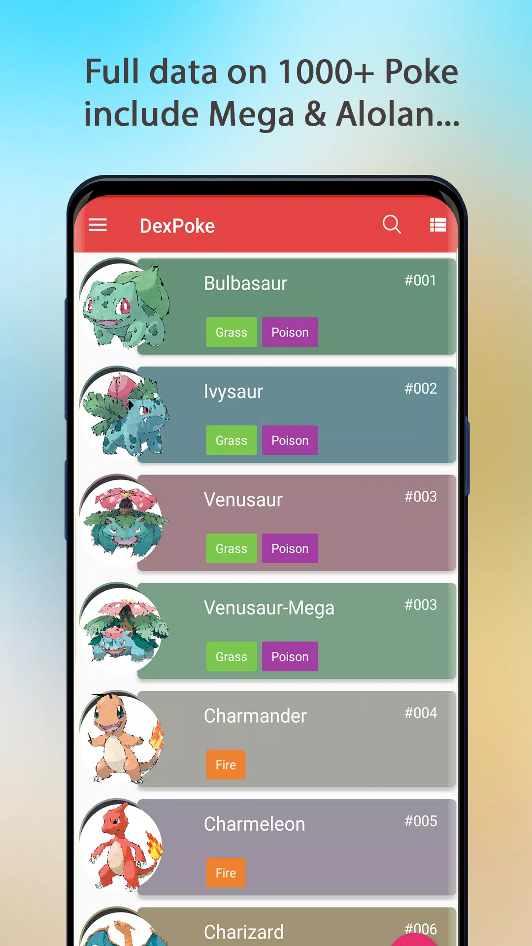 Lista de pokemon - Pokedex APK for Android Download