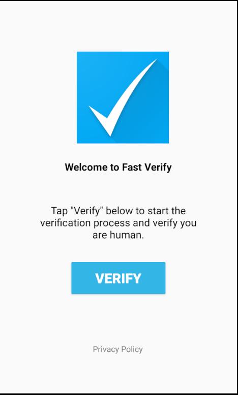Verify first