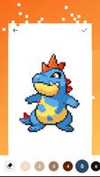 Monster Pixel - Color By Number & Paint By Number الملصق