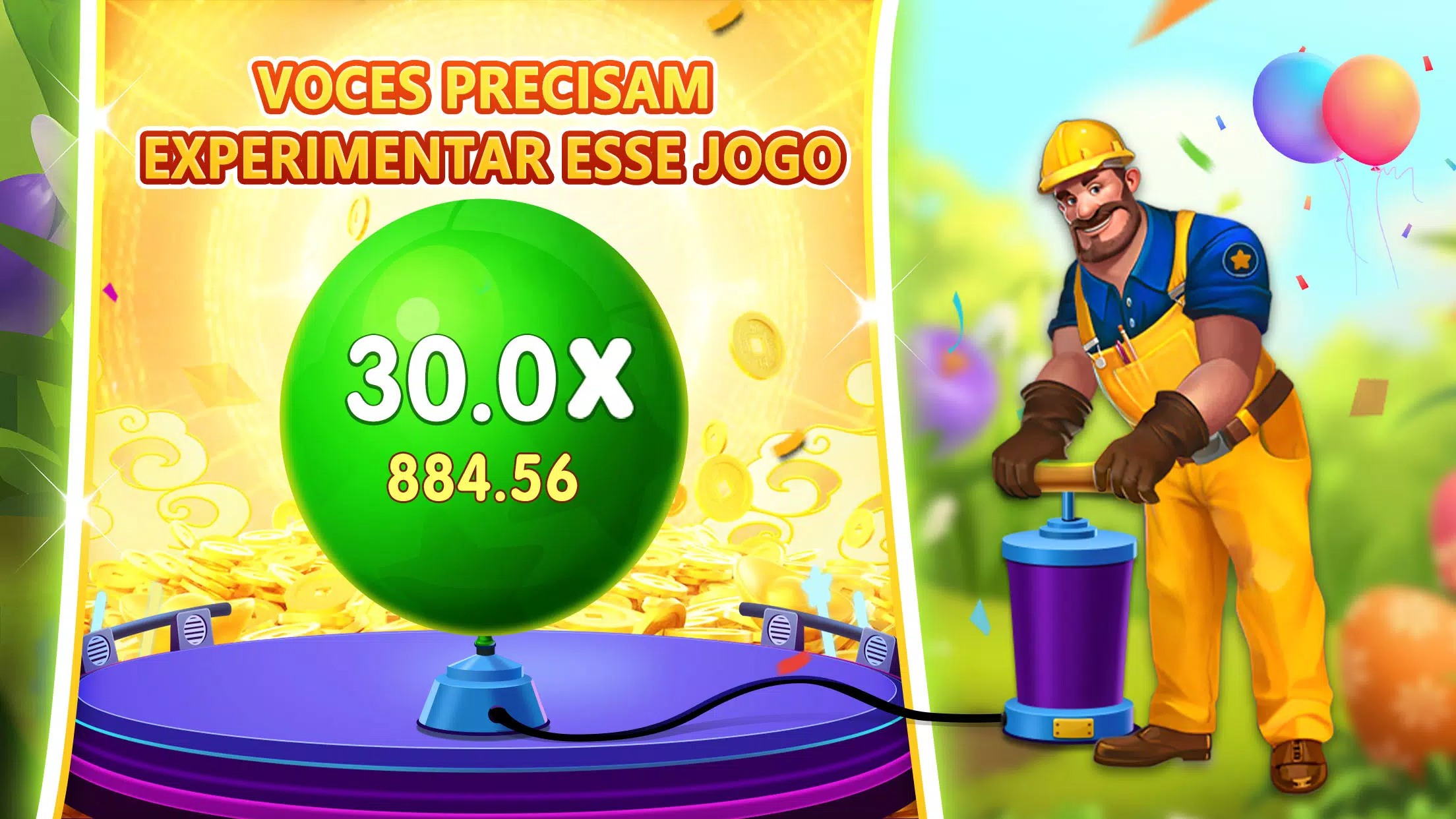 Análise do slot Balloon, o jogo do balão