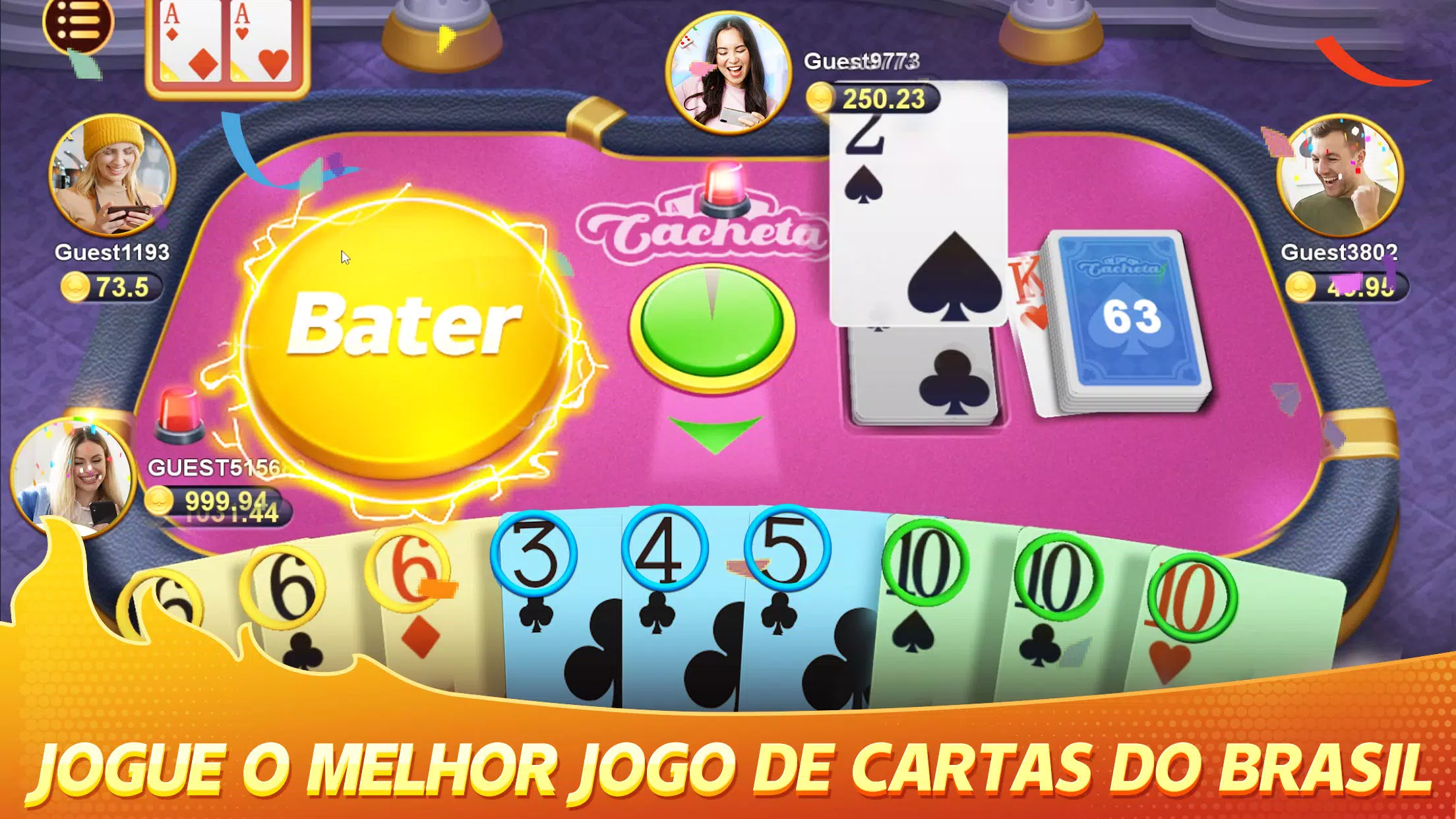 Cacheta - Pife - ZingPlay Jogo online APK para Android - Download