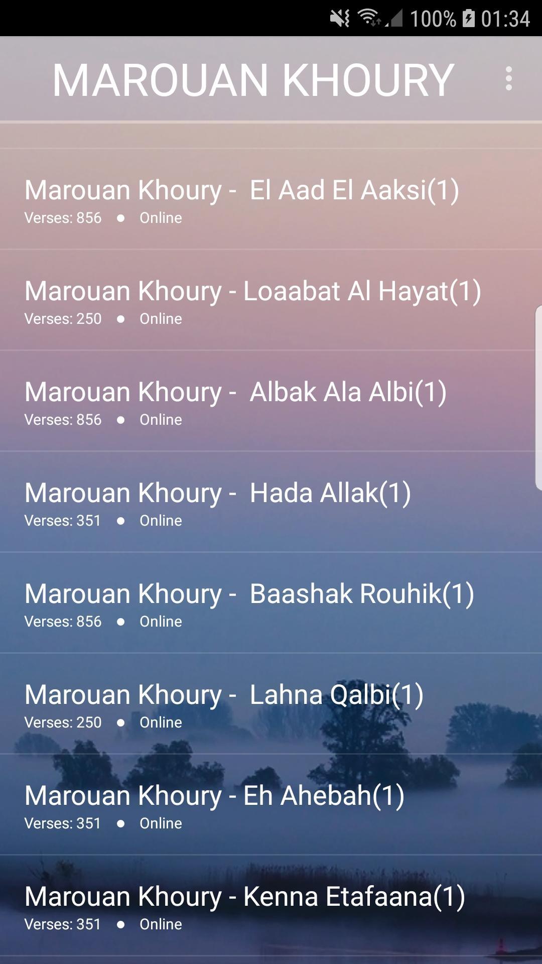Descarga de APK de اغاني مروان خوري2019-Marwan Khoury MP3 para Android