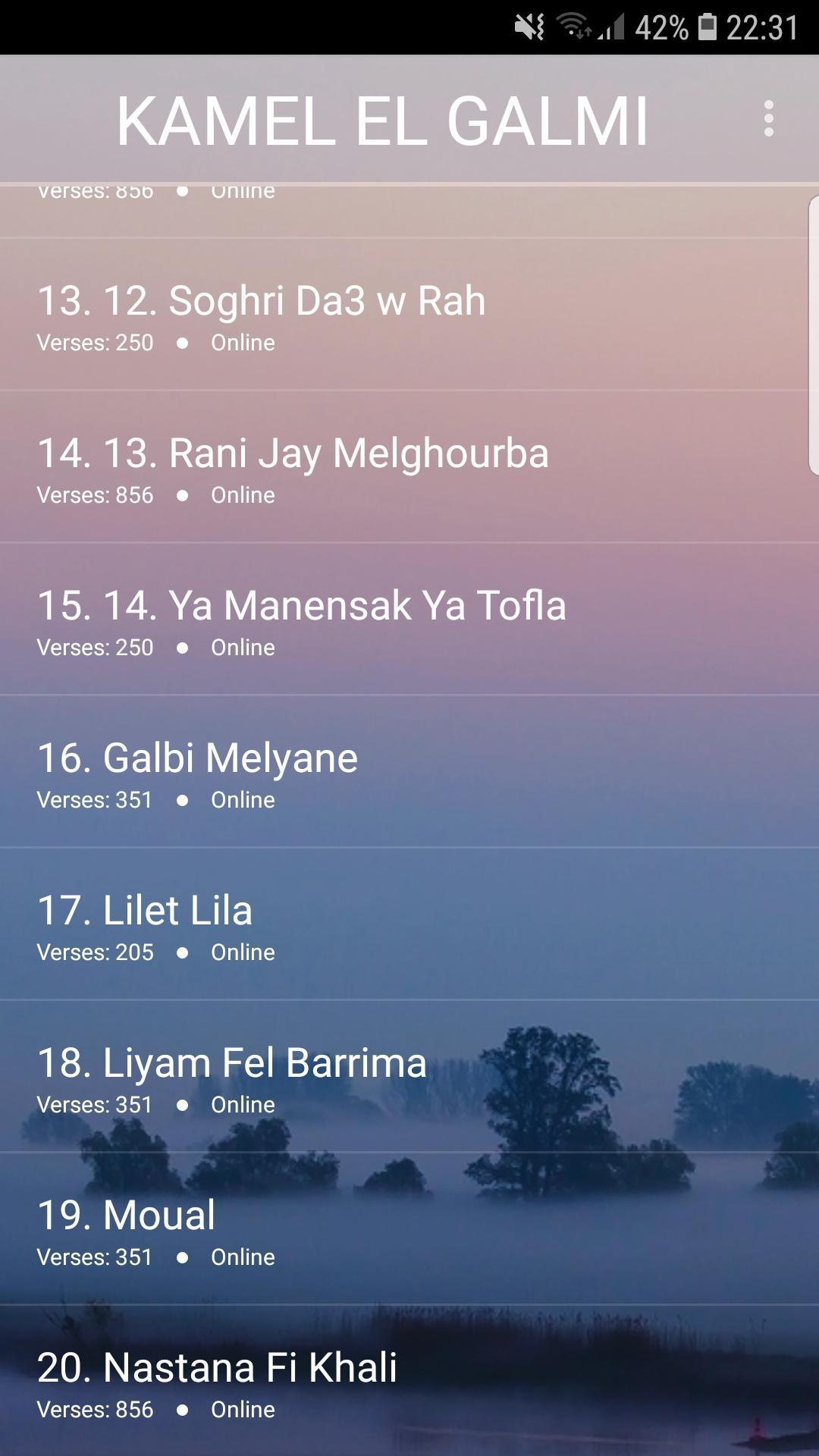 اغاني كمال القالمي 2019-Aghani Kamel el guelm‎ mp3 APK for Android Download