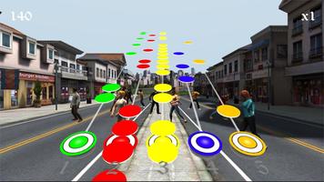 Flash Mob Rock and Roll Held Plakat
