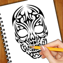 How To Draw Skull Tattoos APK