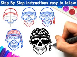 How To Draw Skull Tattoos screenshot 3
