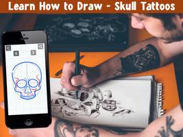 How To Draw Skull Tattoos poster