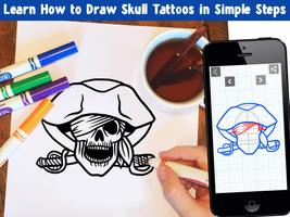 How To Draw Skull Tattoos screenshot 1