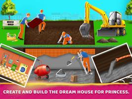 Princess Doll House Cleaning & Decoration Games syot layar 2