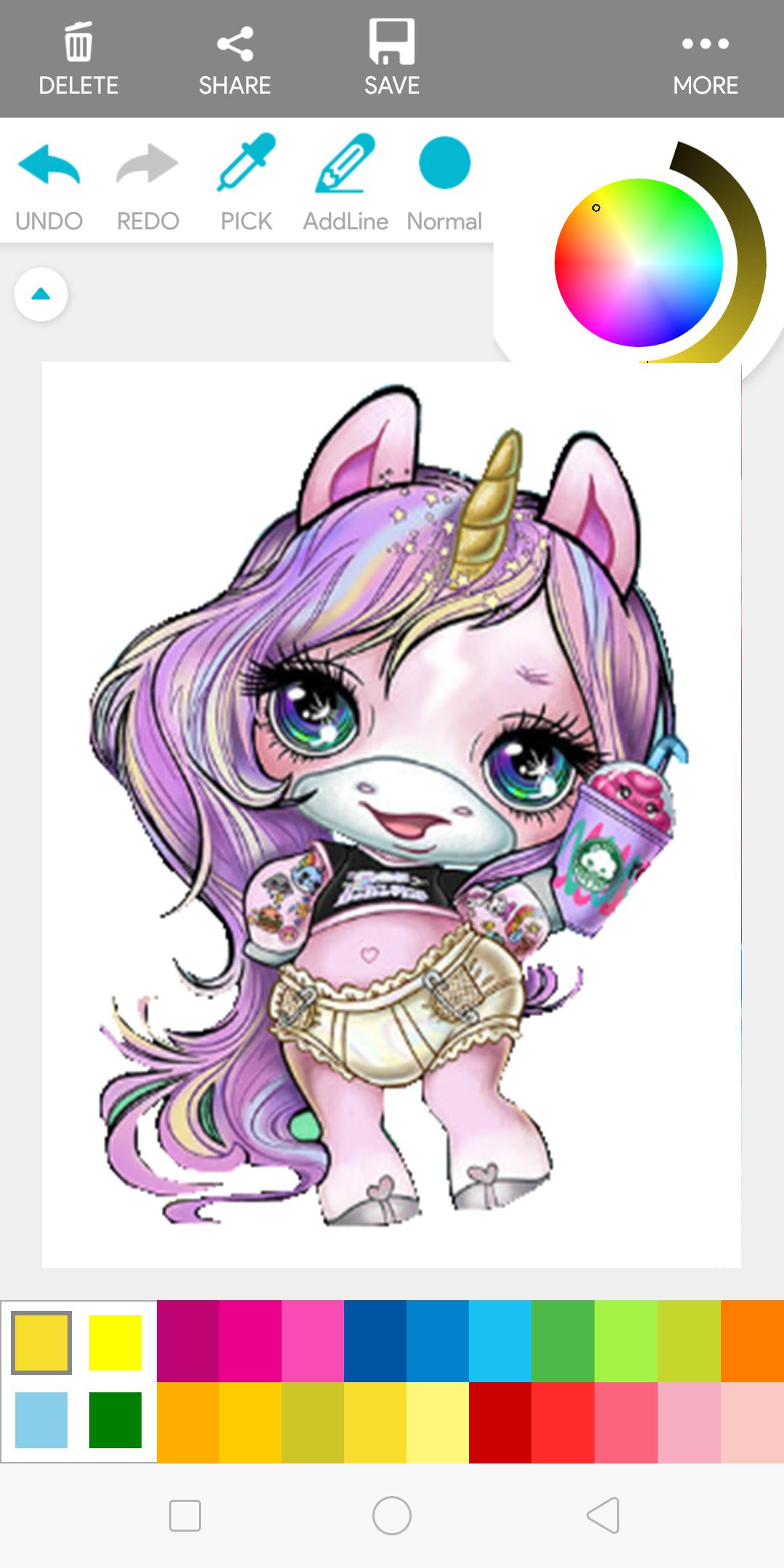 Poopsie Suprise Coloring Book Unicorn Pixel Art For Android