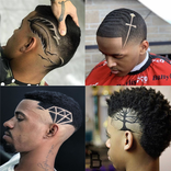 Black Men Line Hairstyle 2023
