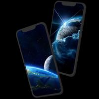 Earth & Moon 3D Wallpaper PRO 截图 3