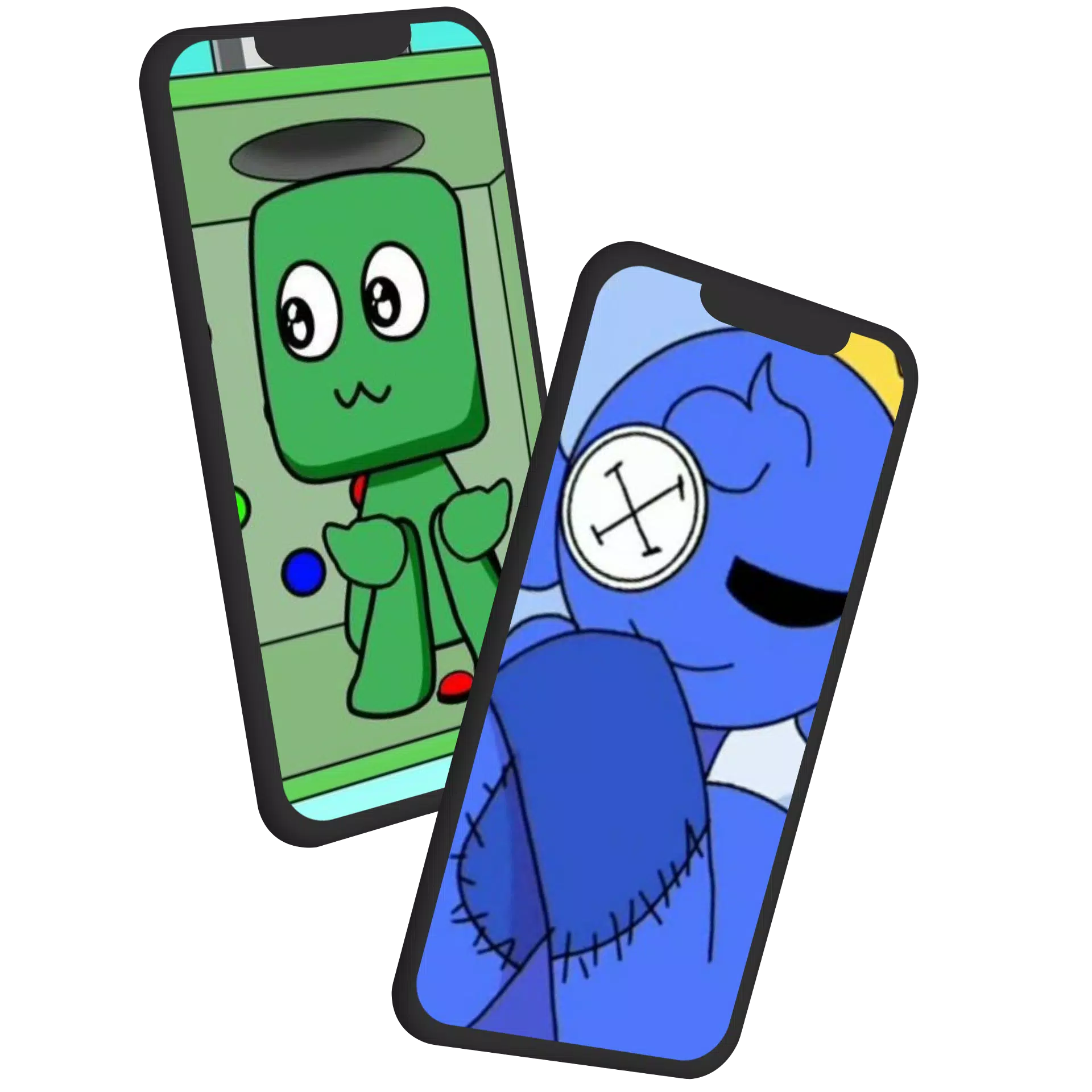 Rainbow Friends Green Walpaper APK pour Android Télécharger