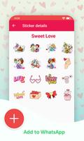 Romantic and love stickers for WA स्क्रीनशॉट 3