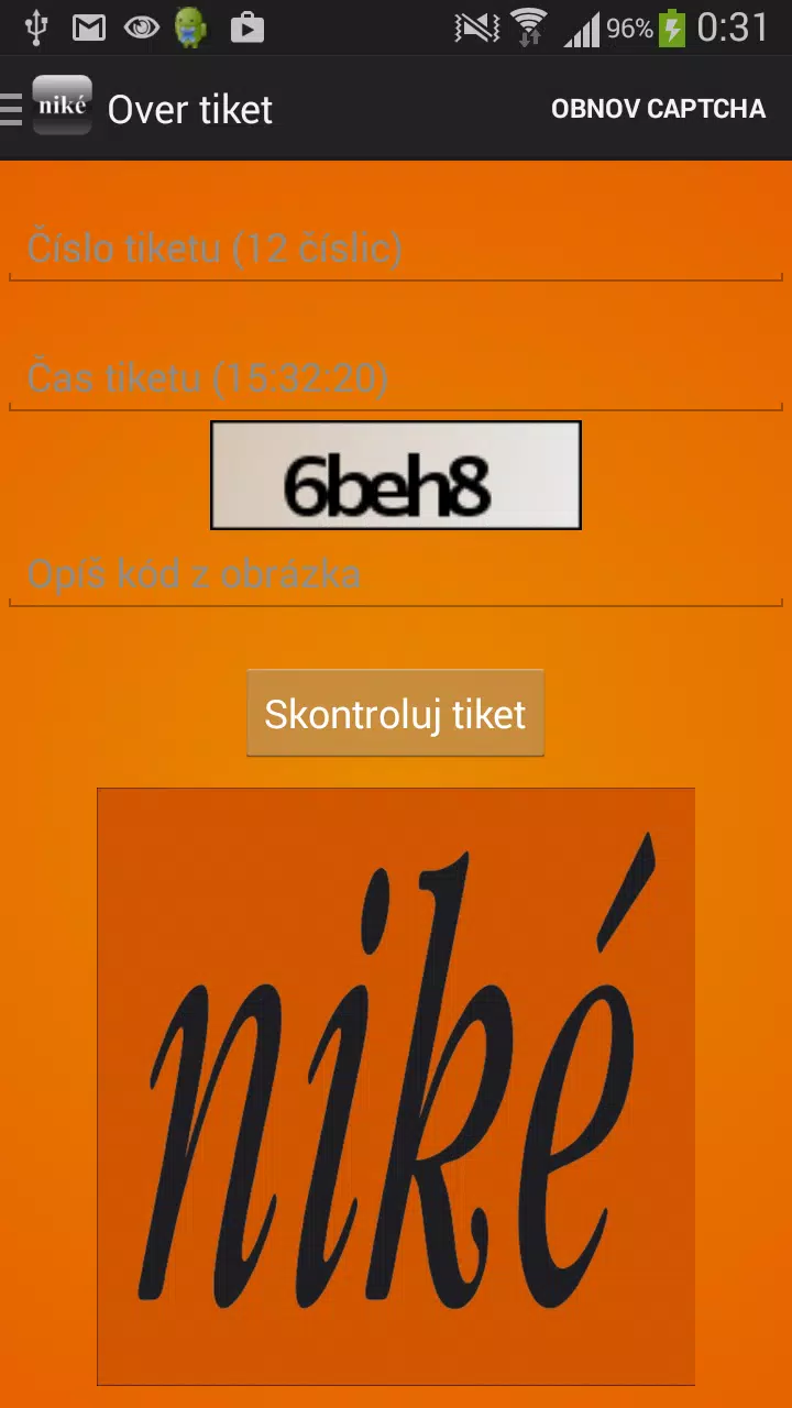 OverTiket - overenie tiketu APK for Android Download