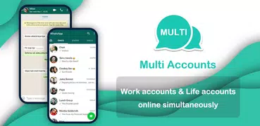 Multi Accounts - Cuentas múltiples & Paralela app