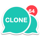 Clone Space - دعم 64 بت أيقونة