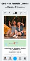 GPS Map Polaroid camera: Add geotag & timestamp screenshot 2