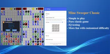 Minesweeper Classic - Simple, Puzzle, Brain Game