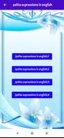 polite expressions in english poster