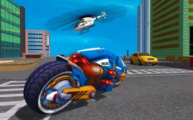 Police Tornado Robot APK download
