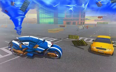 Police Tornado Robot APK download