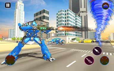 Police Tornado Robot APK download