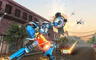 Police Tank Robot War Game screenshot 2