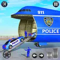 Grand Police Cargo Transport Truck:Car Parking Sim