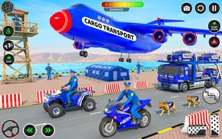 Grand Police Cargo Police Game اسکرین شاٹ 1