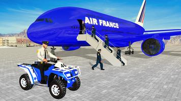 Police Cars Transport Airplane 2019 Affiche