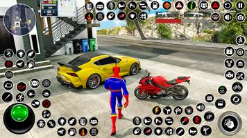 Spider Rope Hero Spider Games تصوير الشاشة 2