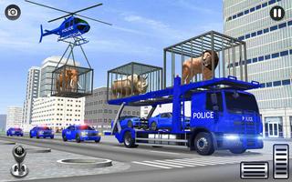 Police Animal Transport Truck تصوير الشاشة 1