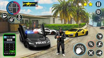 Police Game Transport Truck پوسٹر