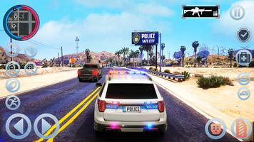 Police Cargo Car Transport Sim imagem de tela 2