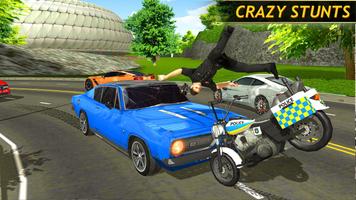 警察のバイクレースフリー Police Bike Racing Free スクリーンショット 2