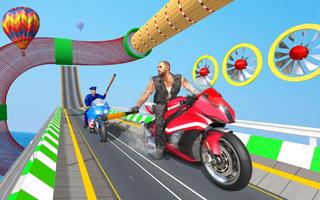 Muscle Bike Stunts 2021: Mega Ramp Stunt Car Games Screenshot 2