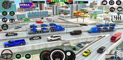 US Police Game Transport Truck تصوير الشاشة 3