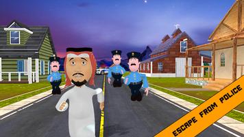 police chase - police car game syot layar 2