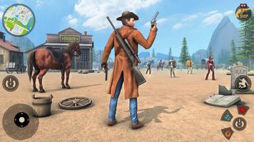 Gangster Crime Gun Cowboy Game پوسٹر