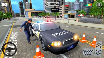 Police Car Parking Mania - Smart Car Parking 3D Affiche